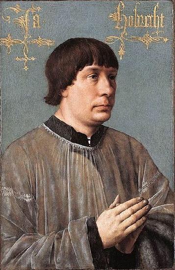 Hans Memling Portrait of Jacob Obrecht oil painting picture